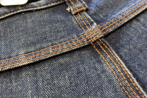 Old jeans Foto stock