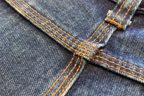 Old jeans Foto stock