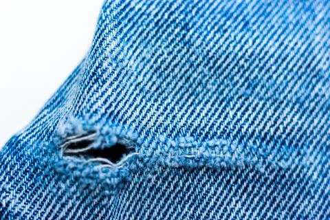 Old jeans Foto stock