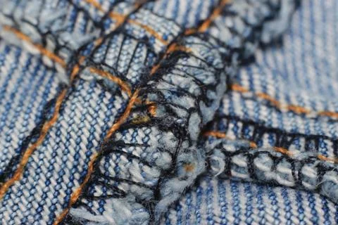 Old jeans Foto stock