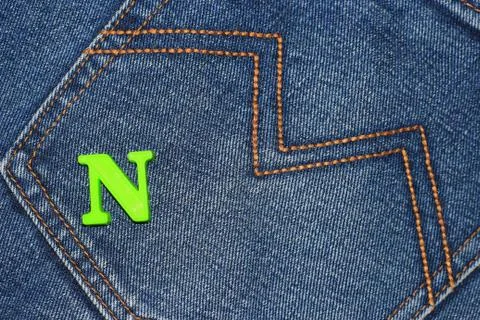 Old jeans Stock Photos