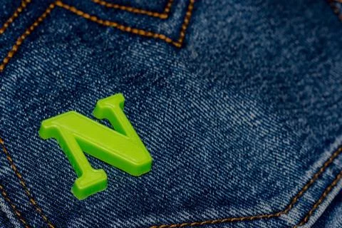 Old jeans Stock Photos