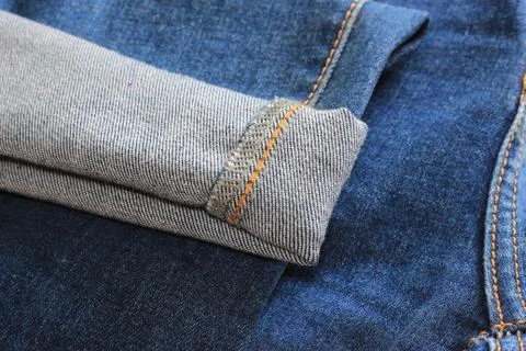Old jeans Foto stock