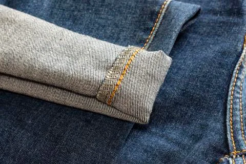 Old jeans Foto stock