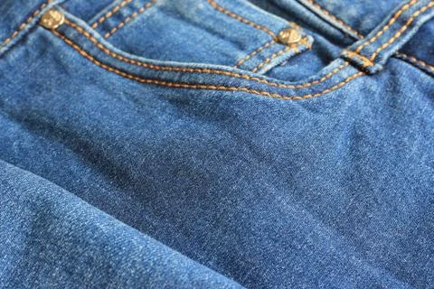 Old jeans Foto stock