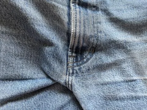 Old jeans Foto stock