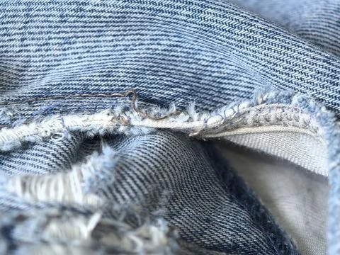 Old jeans Foto stock