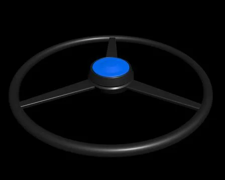 OLD JEEP STEERING Stock Illustration