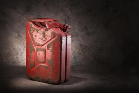 Old jerry can Stock Photos