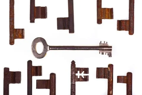 Old key Stock Photos