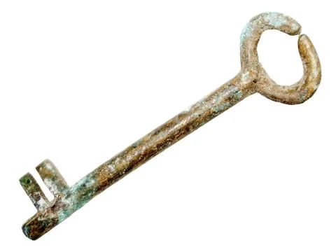 Old key. Stock Photos