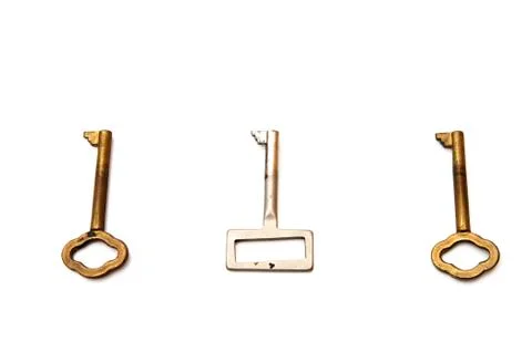 Old keys Stock Photos