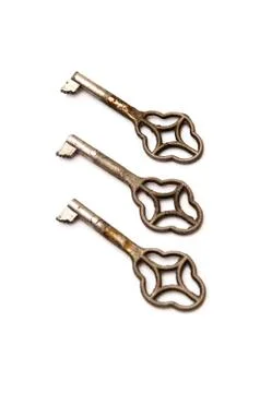 Old keys Stock Photos