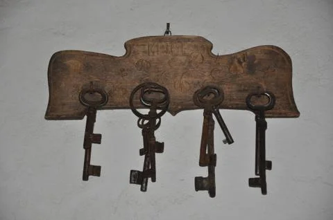 Old keys Stock Photos