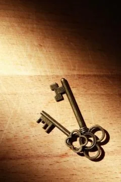 Old keys Stock Photos