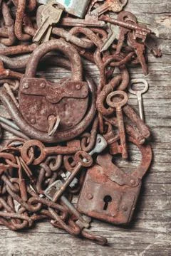 The old keys Stock Photos