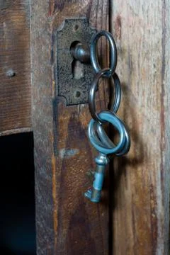 Old keys Stock Photos