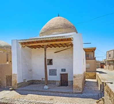 The old Khivan Mosque 스톡 사진