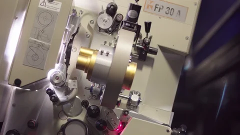 Old Kinoton 35mm projector Stock Footage 106661895