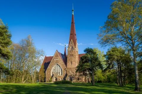 Old kirk 写真素材