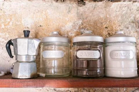Old kitchen objects Stock Photos