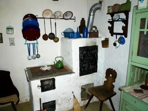 Old kitchen Stock Photos