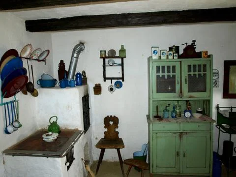 Old kitchen Stock Photos