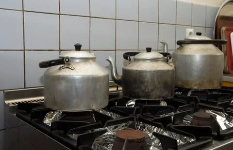 Old kitchen Stock Photos