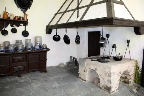 Old kitchen Stock Photos