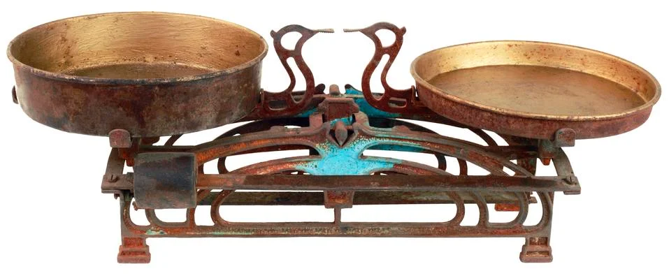 Old Kitchen Scale Stock Photos