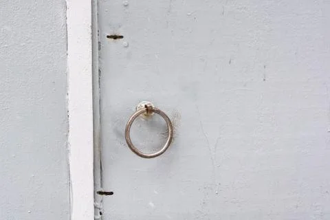 Old knocker knob Foto stock
