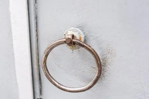 Old knocker knob Foto stock