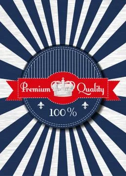 Old label Stock Illustration