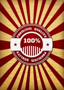 Old label Stock Illustration