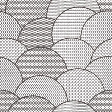 Old lace background, seamless pattern. Vector texture Stock Illustration