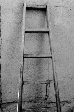 Old Ladder Foto stock