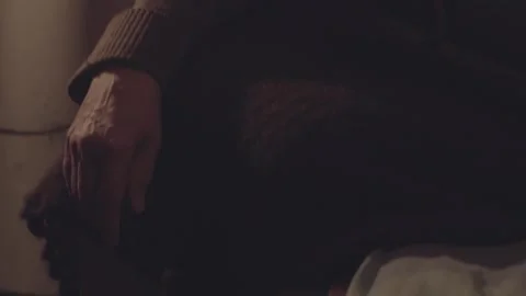 Old lady hands 스톡 동영상 137639920