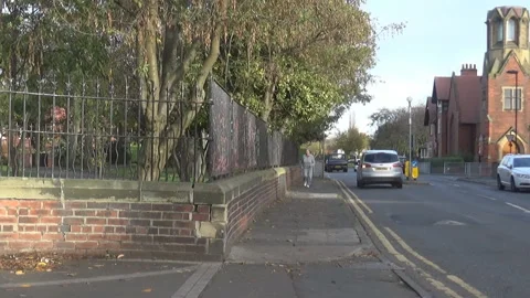 Old lady jogging Stock Footage 88102988