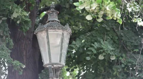 Old lamp Stock Footage 11486464