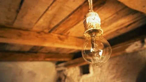Old lamp Video stock 148139887