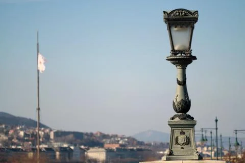 Old lamp 스톡 사진