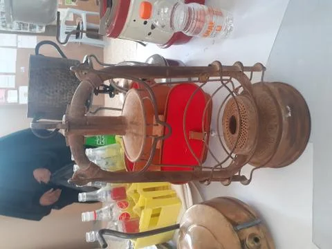 Old lamp Foto stock