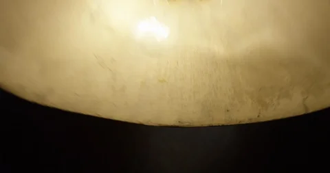 Old lamp plate Stock-Footage 112096722