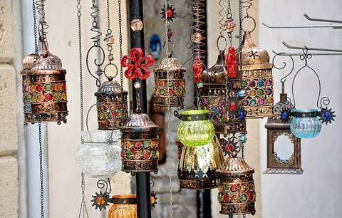 Old lamps Stock Photos