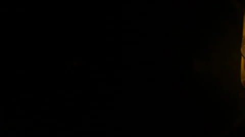 Old lantern [4K] pan to Video stock 61309899