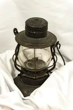 Old lantern isolated Stock Photos