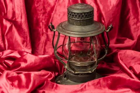 Old lantern isolated Stock Photos