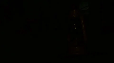 Old lantern  light it up! Stock Footage 61310941