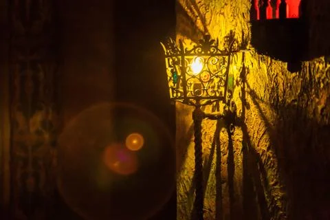 Old lantern Stock Photos