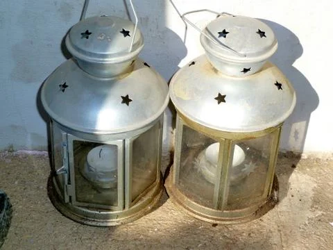 Old lanterns Stock Photos